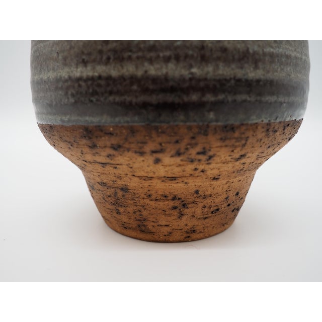 Swedish Ceramic Vase by Tony Borg for Tony Ceramic Kristinehamn, Sweden, 1970s For Sale - Image 6 of 10