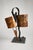 Postmodern Large Vintage Brutalist Postmodern Metal Sculpture Flame-Patinated Copper & Torch-Cut Steel For Sale - Image 3 of 18