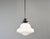 Art Deco Acorn Opaline Light from Edison, 1930s For Sale - Image 3 of 4