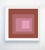 Contemporary Abstract Geometric Color Study in Warm Pinks - Set of 4 20" X 20" For Sale - Image 3 of 7