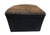African Custom Made W/African Mud Cloth and Cowhide Leather Ottoman 18.5"w by 16" H For Sale - Image 3 of 6