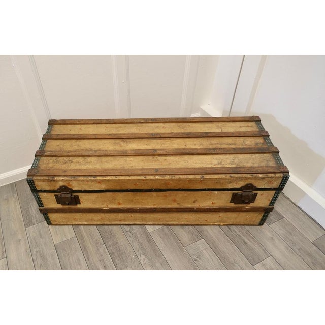 Spanish Folk Art Travel Chest For Sale - Image 3 of 8