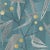Harlequin Entity Wallpaper in Teal/Linden - a Sample For Sale