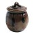 Small Japanese Pottery Jar For Sale