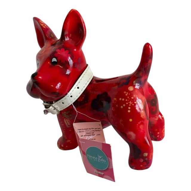 Vintage Ceramic Doggie Money Box For Sale