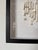 White 1990s Vintage Signed C. Marhg Sirt Organic Ceramic Wall Sculpture in Shadow Box Frame For Sale - Image 8 of 12
