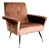 Mid-Century Modern Velvet Chair by Marco Zanuso for Arflex, Italy, 1950s For Sale