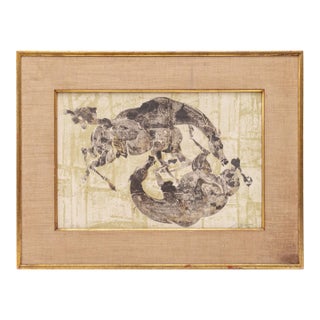 Mid 20th Century Hans Erni (Swiss, 1909-2015) "Zwei Pferde" Lithograph For Sale