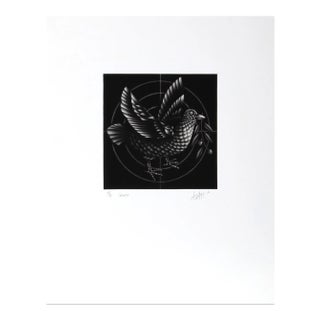 Mario Avati, Columbe, Mezzotint For Sale