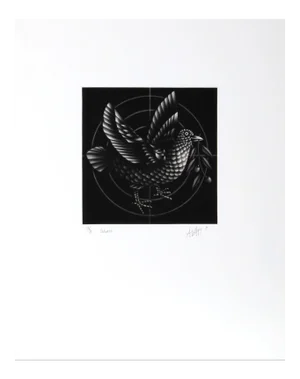 Mario Avati, Columbe, Mezzotint