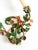 Goldenrod Floral Wall Lamps in Metal with Hand-Painted Details, Italy, 1950s, Set of 2 For Sale - Image 8 of 17