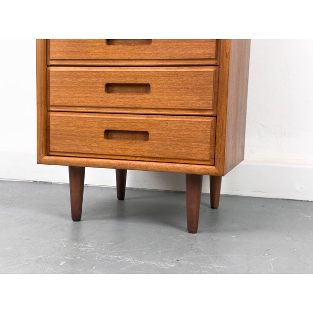 Danish Teak Chest of Drawers from Fanø, 1970s For Sale - Image 6 of 14