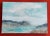 Without a horizon line, the sky melts into the sea. It's a loose wonderful way to imagine the beautiful ocean. Signed...
