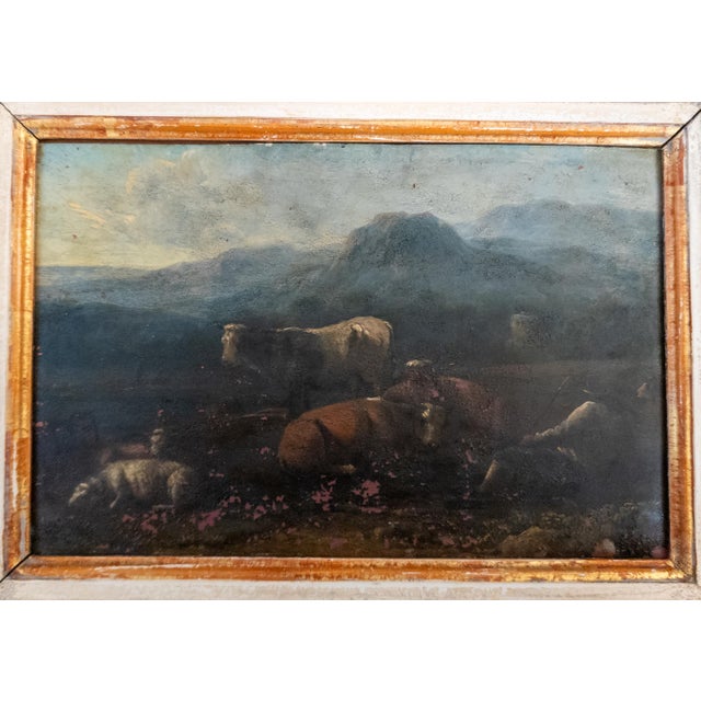 We are selling this 19th century or earlier Old Master painting. This painting is executed in oil on copper panel...