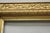 Late 19th Century Antique Victorian Gold Gilt Oak Wood Leafy Scroll Deep Picture Frame 32.5 X 26.5 For Sale - Image 5 of 18