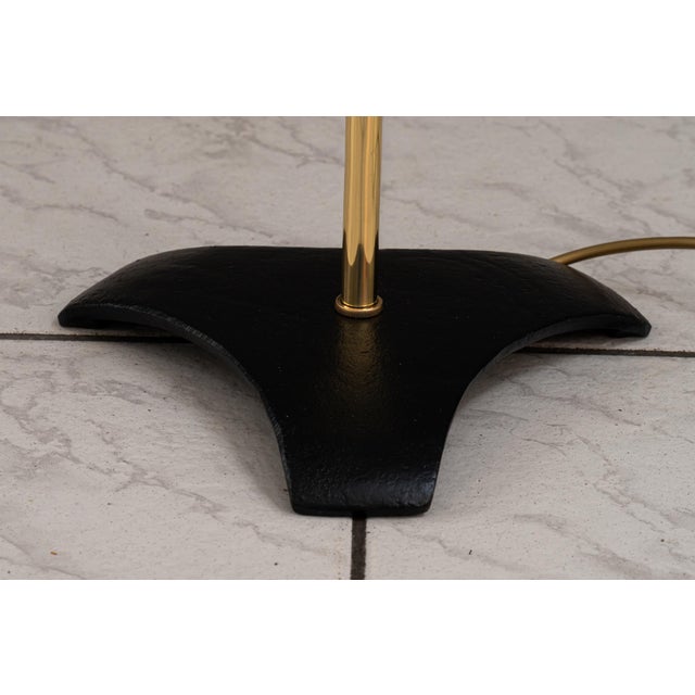 Floor Lamp with Fabric Shade from Rupert Nikoll, Vienna, 1950s For Sale - Image 13 of 18