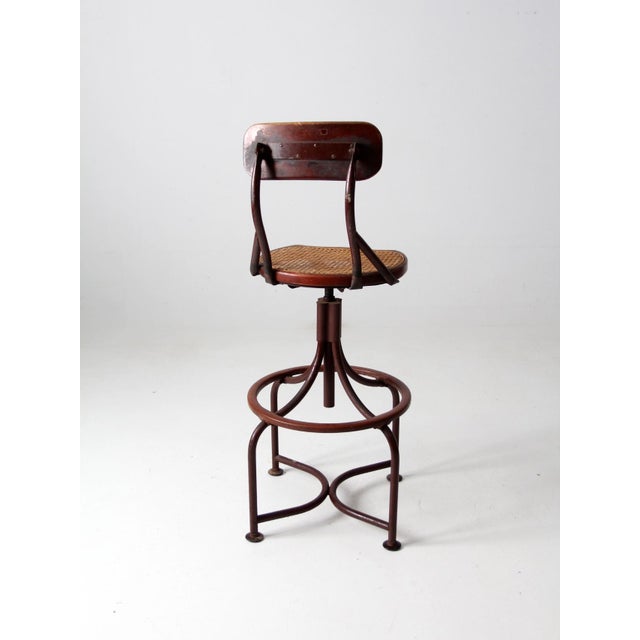 Mid-Century Modern 1930's Western Electric Operators Chair For Sale - Image 3 of 12