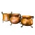 Metal French Cauldron in Hammered Copper, Circa 1910 For Sale - Image 7 of 9
