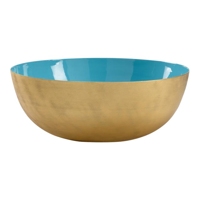 Wildwood Caribbean Textured Bowl, Large For Sale