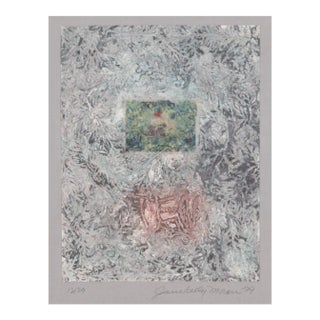 1999 Jane Kelly Morais Abstract Relief Print For Sale