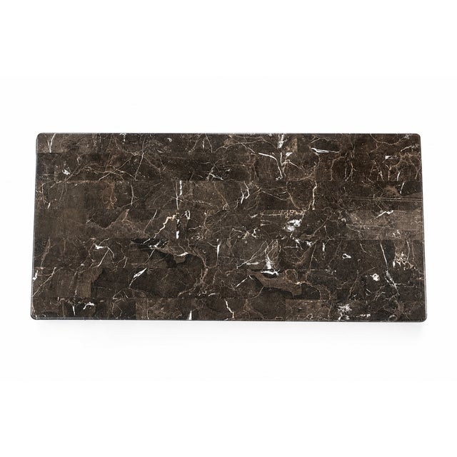 2000 - 2009 Couture French Provincial Marble Top Bombe Dresser — Maison Martine For Sale - Image 5 of 10