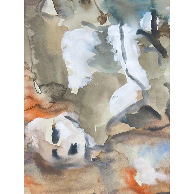 Contemporary Gilbert Pauli, Children in Rebellion, Watercolor on Paper, 1997 For Sale - Image 3 of 9