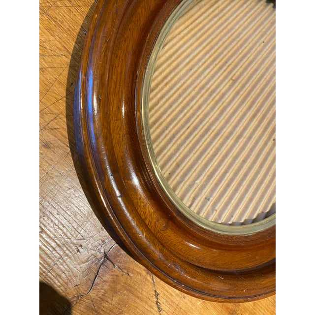 Antique Victorian Walnut Oval Picture Frames - a Pair For Sale - Image 12 of 12
