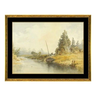 Early 20th Century Beached Sloop, Granville Perkins For Sale