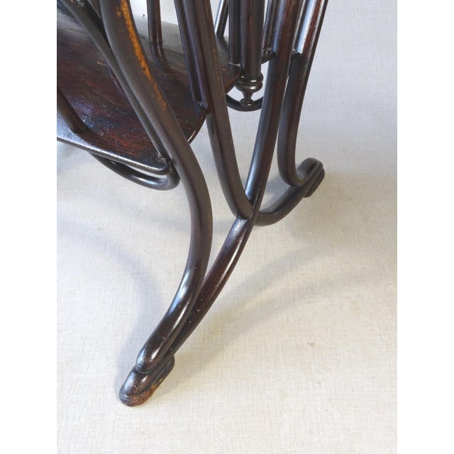 Wood Porte-Partitions Music Stand in Beech from Thonet, 1885 For Sale - Image 7 of 9