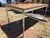 Steelcase Minimalist Vintage Mid Century Modern Metal Retro Tanker Utility Table Unmarked For Sale - Image 9 of 12
