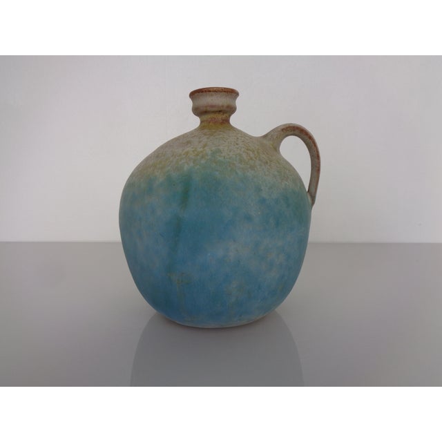 Contemporary Studio Ceramic Vase by Elke & Elmar Kubicek, Germany, 1960s For Sale - Image 3 of 16