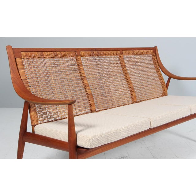 1960s Three-Seater Sofa by Peter Hvidt & Orla Mølgaard Nielsen, 1960s For Sale - Image 5 of 9