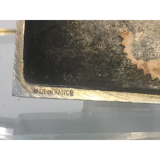 Art Deco French Art Deco Lamps Attributed to Jacques Adnet - a Pair For Sale - Image 3 of 12