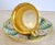 Vintage Gilded Tea Cup with Handle, Hand-painted Art Deco. Marked and Numbered underneath. In very good vintage condition....