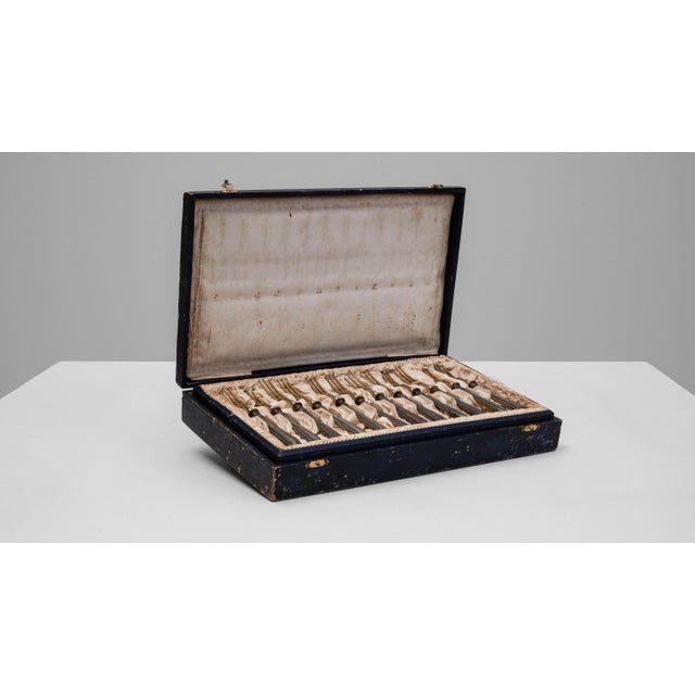 19th Century French Silver Plated Forks - Set of 12 For Sale - Image 16 of 18