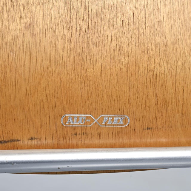 1960s Chairs by Armin Wirth for Aluflex, 1960s, Set of 6 For Sale - Image 5 of 12