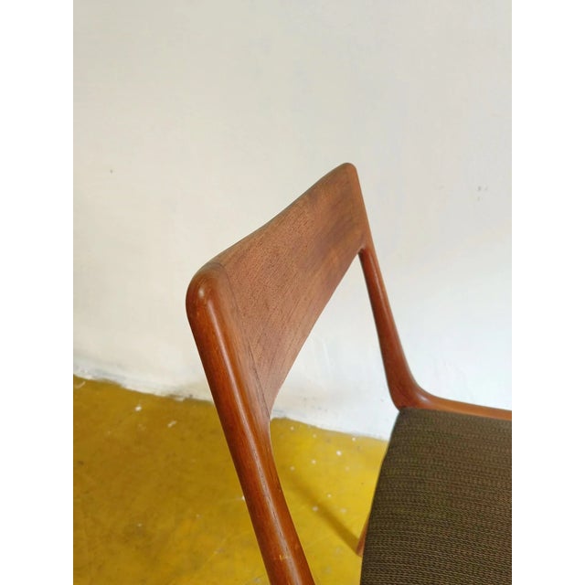 Slagelse Møbelværk Boomerang 370 Side Chair in Teak by Alfred Christensen for Slagelse Møbelværk, 1960s For Sale - Image 4 of 7