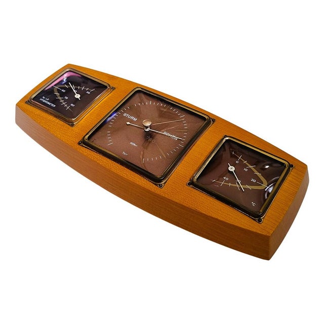 Vintage Fischer Weather Station, 1960s For Sale - Image 11 of 11