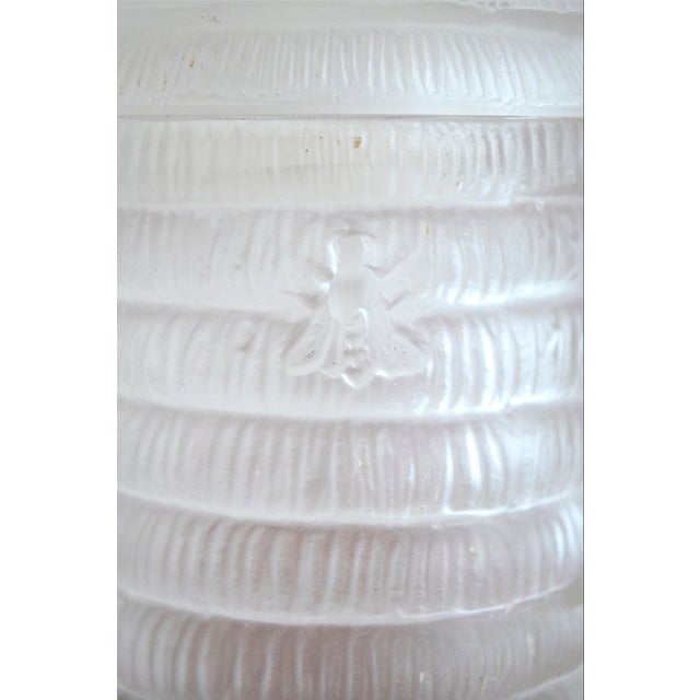 Art Deco Honey Pot in the style of Lalique, 1930s For Sale - Image 6 of 9