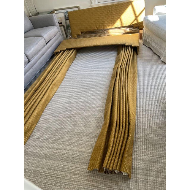 Pair of Custom Scalamandré Window Treatments For Sale - Image 12 of 12