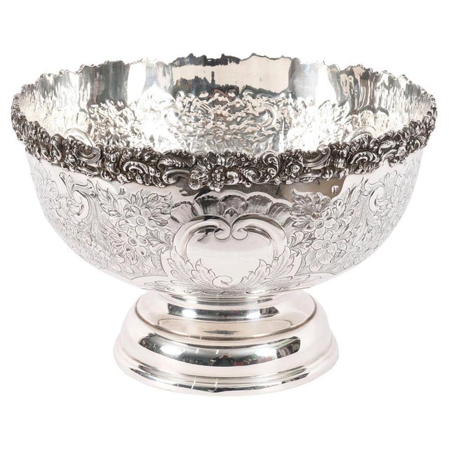 Antique Silver-Plated Copper Wine Cooler by Barker Ellis, 20th Century For Sale - Image 13 of 13