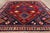 Red Vintage Persian Lori Rug - 06'10 X 09'04 For Sale - Image 8 of 9