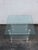 Hollywood Regency Hollywood Regency Lucite Glass Top Side End Table 6382 For Sale - Image 3 of 15