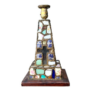 Vintage China Mosaic Lamp