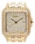 1980s Cartier Panthere Ref 8839 Jumbo 27mm Full Pave Diamond 18k Yellow Gold Watch For Sale