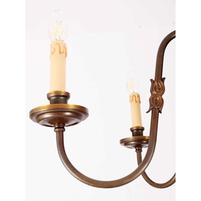Six-Arm Flemish Chandelier For Sale - Image 4 of 5