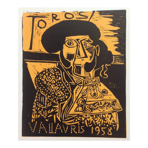Picasso Lithograph 94 Toros Art in Posters