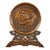 Carved Hardwood Commemorative Table Screen — Mao Era, With Original Stand For Sale