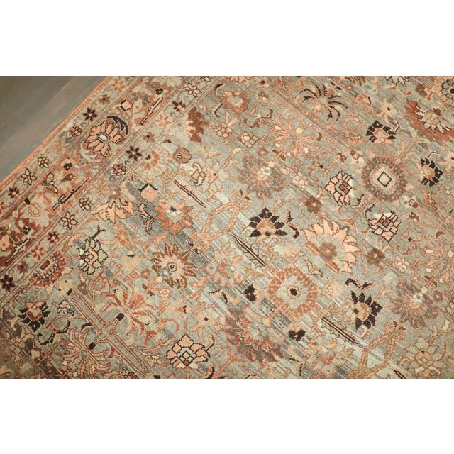 Textile Antique Zabihi Collection Persian Bidjar Rare Size Wide Corridor Rug - 6'1" x 21' For Sale - Image 7 of 11