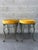 A Pair of Vintage Mid-Century Modern Wrought Iron Bench / Foot Stools. Circa 1960s For Sale - Image 10 of 18